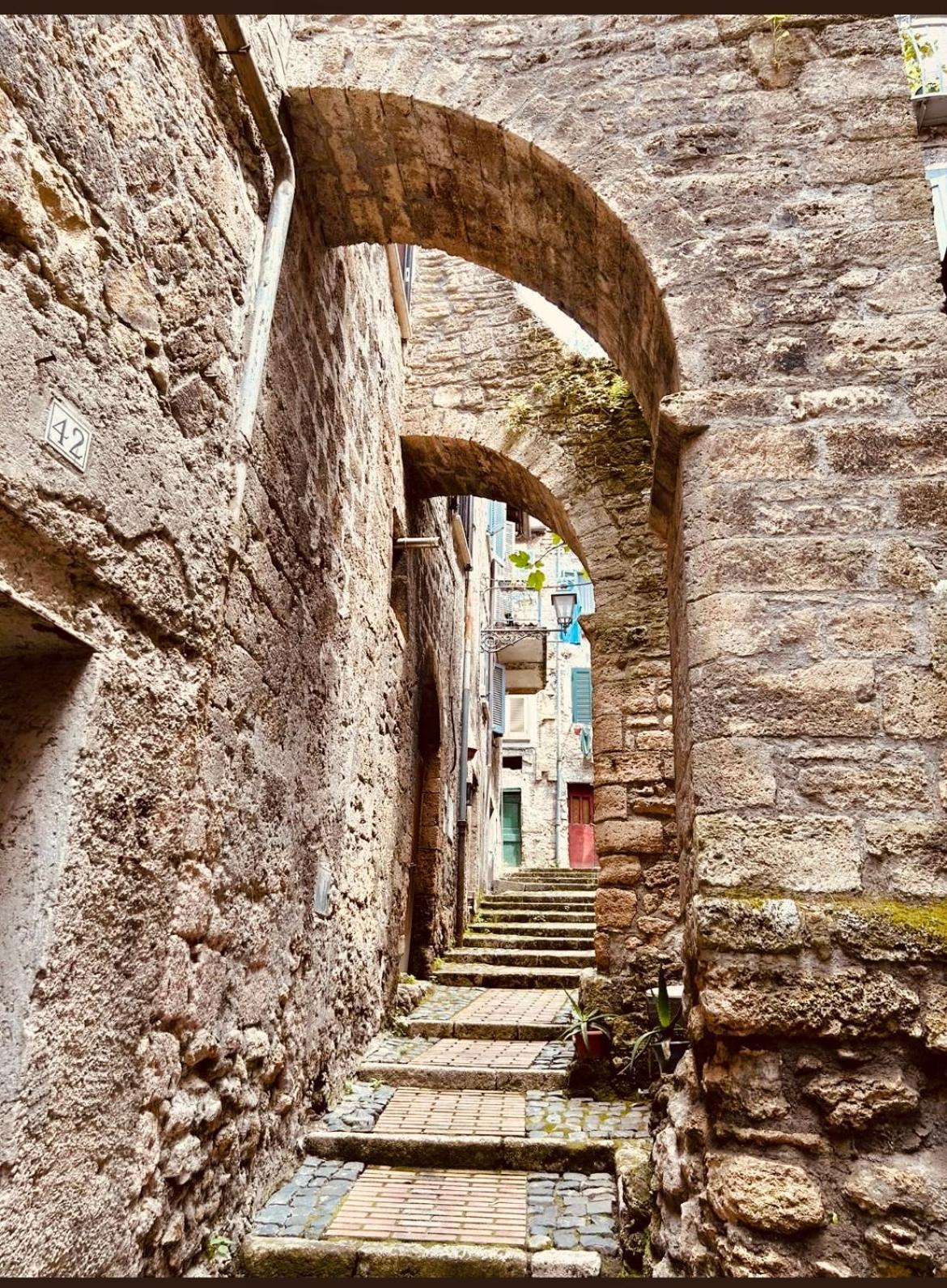 La Casa Del Borgo Anagni Apartment Bagian luar foto