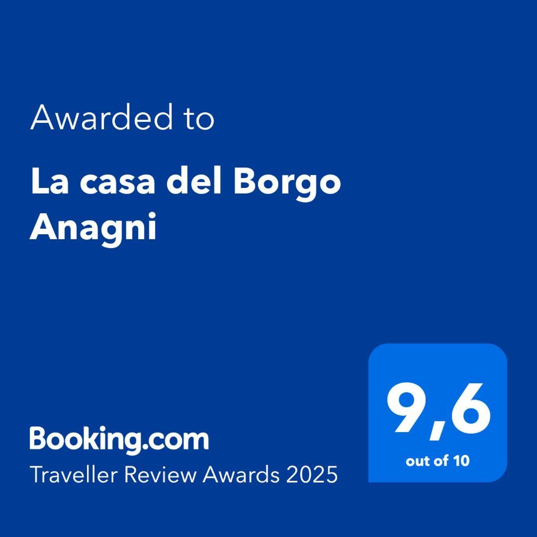 La Casa Del Borgo Anagni Apartment Bagian luar foto