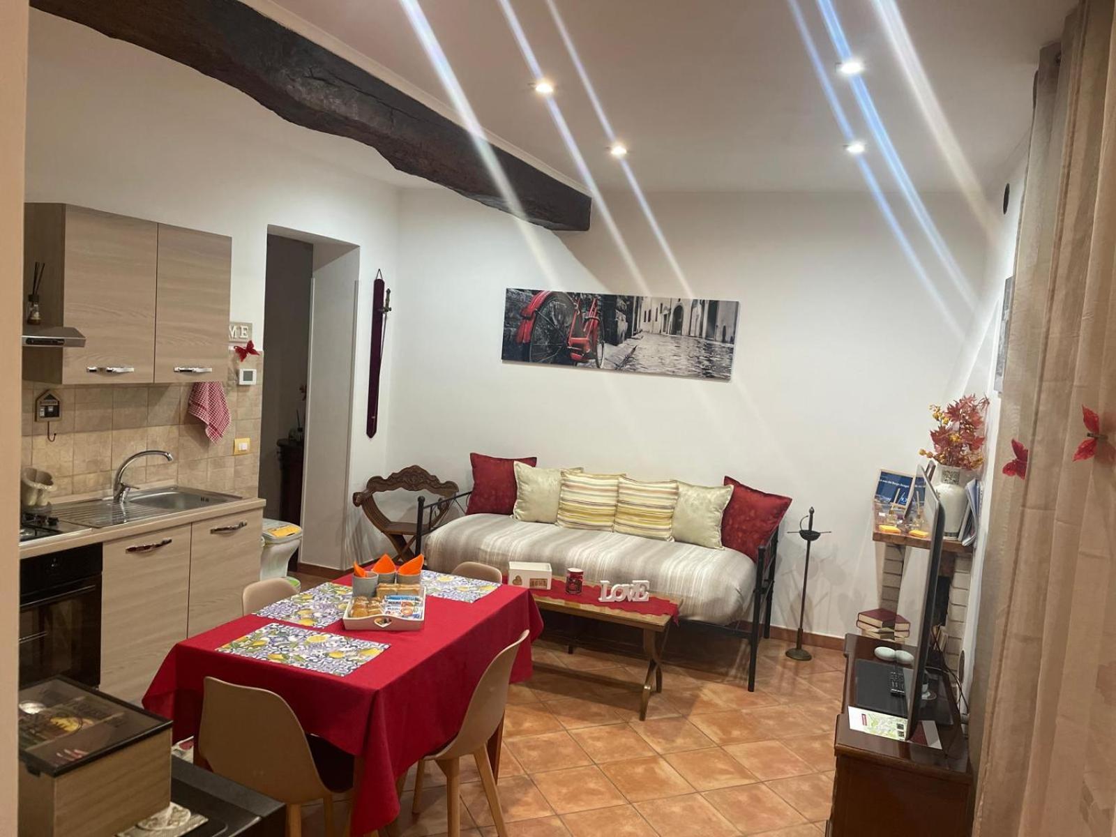 La Casa Del Borgo Anagni Apartment Bagian luar foto